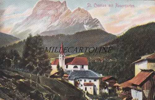 S. CIPRIANO / St. CYPRIAN mit Rosengarten