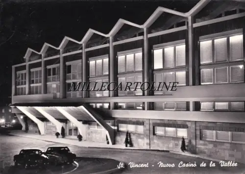 St. VINCENT: Nuovo Casino' de la Vallèe 1957