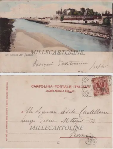 GEWICHT: Orti Giuli - Fiume Foglia - Porto 1900