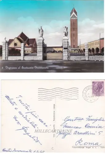 FOGGIA: Eingang Heiligtum Inconorata 1968