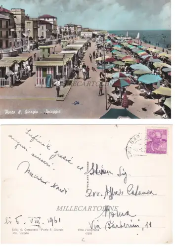 PORTO S. GIOGIO: Spiaggia 1961