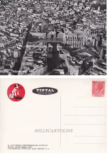 MAILAND: Werbung MAX MAYER 2. Conv. Händler /MAILAND von oben