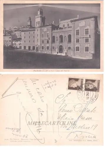 MACERATA: Casa del Fascio 1941