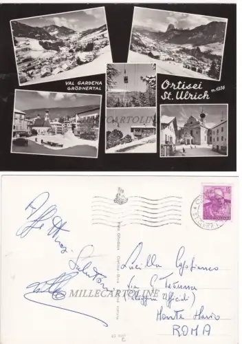 ORTISEI / St. ULRICH: 5 Ansichten 1962