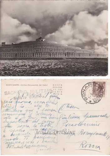 MONTE GRAPPA: Cimitero Monumentale dei Caduti 1956