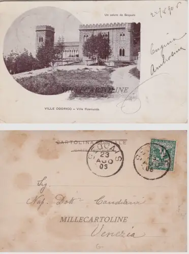 SEQUALS: Ville Odorico - Villa Rosmunda 1906