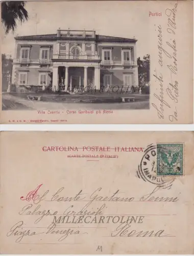 PORTICI: Bellavista - Villa Caserta - Corso Garibaldi gia' Riccia