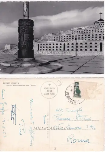 MONTE GRAPPA: Cimitero Monumentale dei Caduti 1953