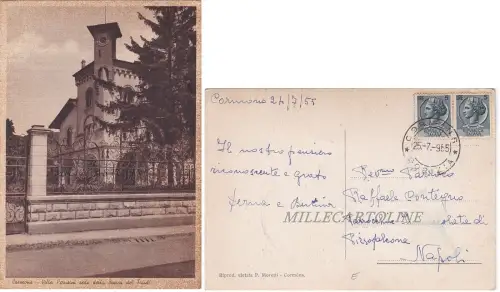 CORMONS: Villa Perusini Sitz der Banca del Friuli 1955