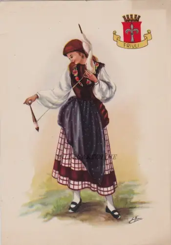 COSTUMI DEL FRIULI - Aufl. GM dis. Carini