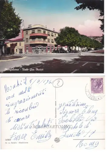 MONFALCONE: Viale S. Marco 1961