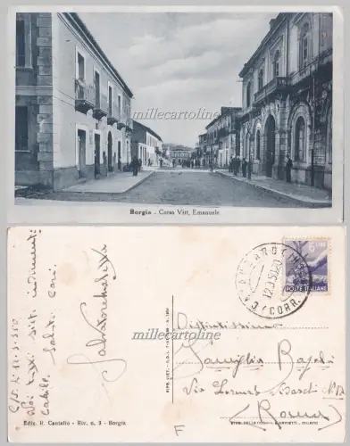 BORGIA: Corso Vittorio Emanuele 1950