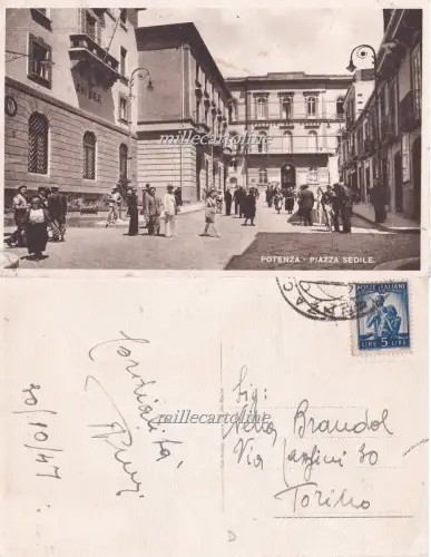 POTENZA: Piazza Sedile 1947