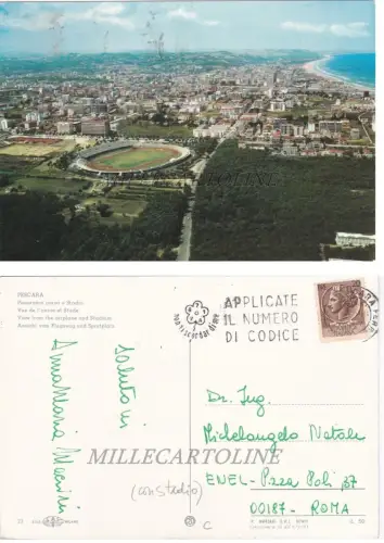 ANGELN: Panorama Flugzeug und Stadion 1967