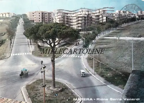 MATERA: Rione Serra Venerdi 1969