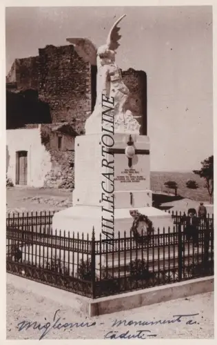 MIGLIONICO, Gefallenenkmal: Private Fotokarte (3)