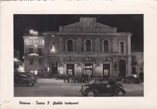 POTENZA: Teatro F. Stabile - Nacht 1953