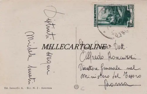 ACERENZA: Panorama 1952