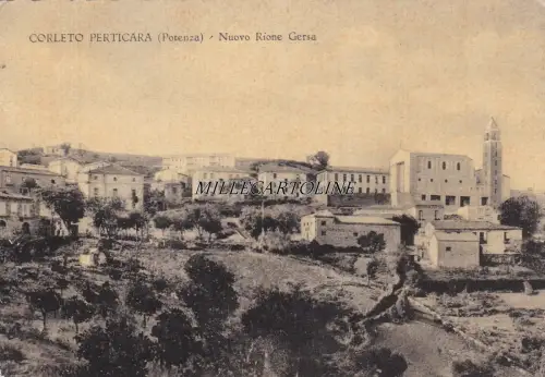 CORLETO PERTICARA: Neue Gemeinde Gersa 1959