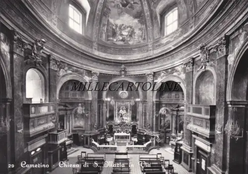 CAMERINO: Chiesa di S. Maria in Via 1961