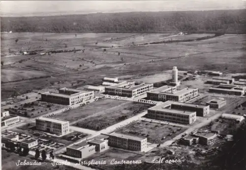 SABAUDIA: Flugabwehrartillerieschule - aus dem Flugzeug