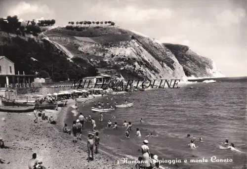 NUMANA: Spiaggia e Monte Conero 1954