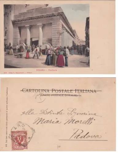 GEWICHT: Pescheria 1902