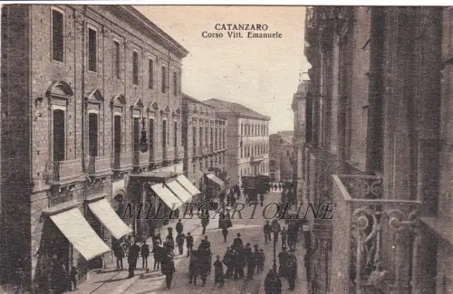 CATANZARO: Corso Vittorio Emanuele (2) 1924