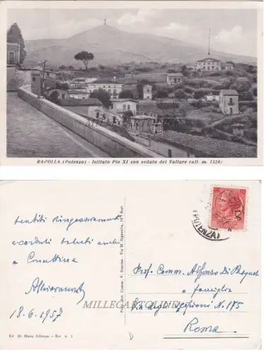 RAPOLLA: Ist. Pius XI. mit Blick auf den Geier 1957