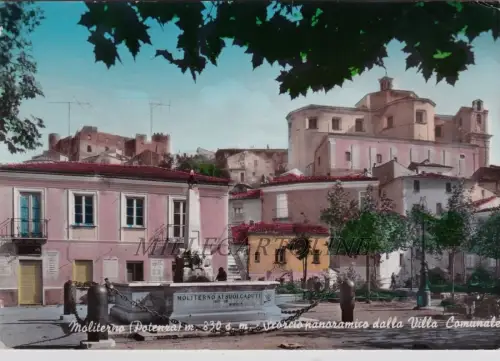 MOLITERNO: Panoramablick von der Villa Comunale 1965