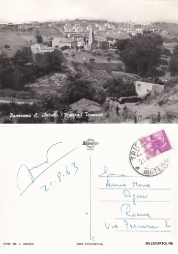 S. ANTONIO TRICARICO: PANORAMA 1963