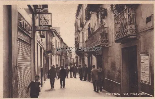 POTENZA: Via Pretoria 1947