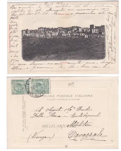 S. MAURO FORTE: PANORAMA 1918