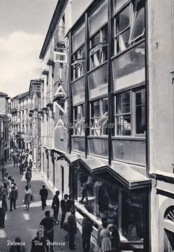 POTENZA: Via Pretoria 1946