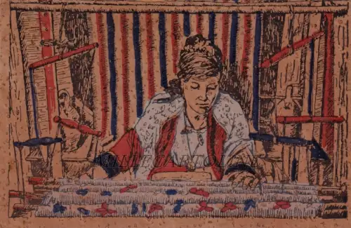 KALABRIEN - Kostüme auf Korkkarte