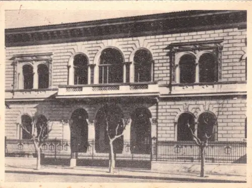 ROSENKRANZ: Fassade des Komiteesitzes von Dante Alighieri