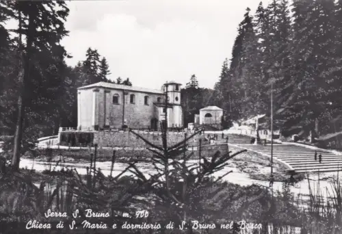 SERRA S. BRUNO: Kirche S. Maria und Schlafsaal 1966