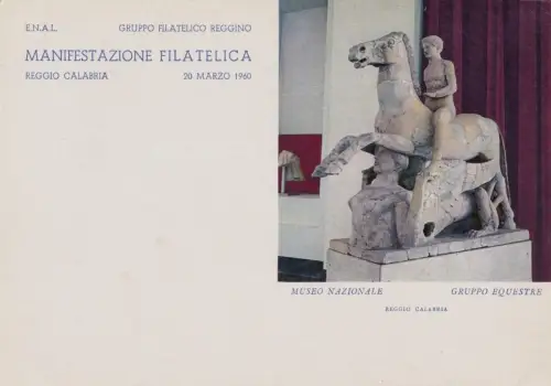 REGGIO CALABRIA: Philatelistische Veranstaltung - E.N.A.L. 1960