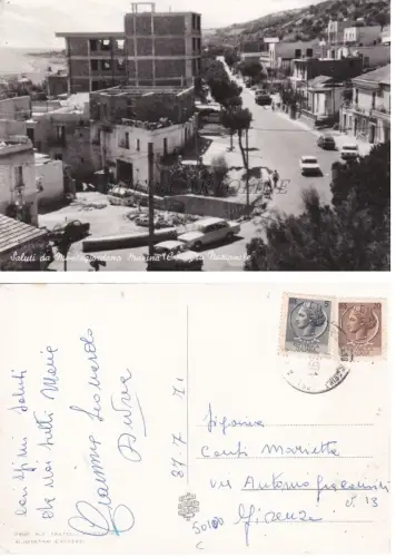 MONTEGIORDANO MARINA: Via Nazionale 1971