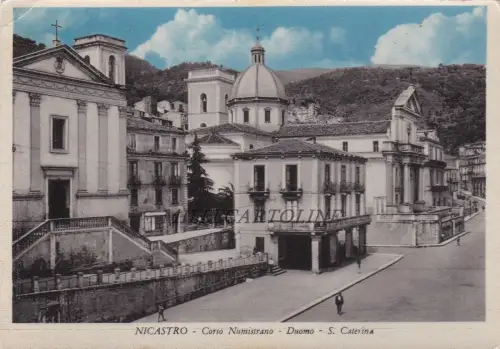 NICASTRO: Corso Numistrano - Duomo - S. Caterina