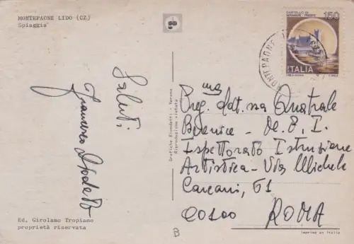 MONTEPAONE LIDO: Strand