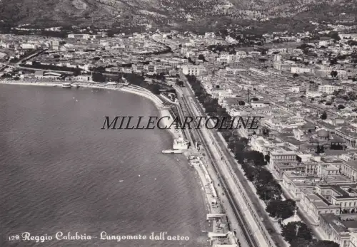 REGGIO CALABRIA: Promenade aus dem Flugzeug 1961