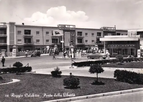 REGGIO CALABRIA: Ponte della Liberta' 1955