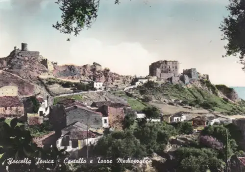 ROCCELLA JONICA: Mittelalterliche Burg und Turm 1960