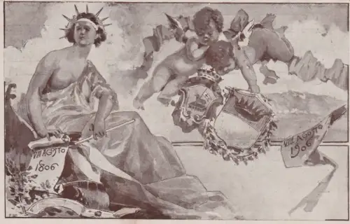 AVELLINO: 1906 Commemoraz. 1. Jahrhundert der Erhebung zur Hauptstadt ..