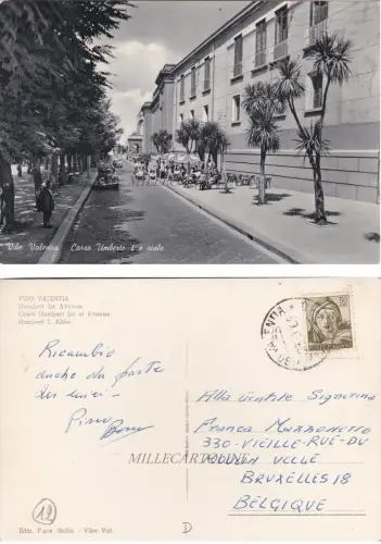 VIBO VALENTIA: CORSA UMBERTO I E VIALE 1965