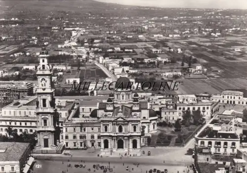 POMPEJI: Panorama aus dem Flugzeug