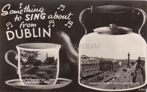 IRLAND - Etwas zum Singen aus Dublin - Teekanne und Tassenblick