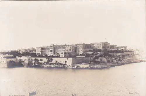 MALTA - Kalkara - R.N.Hospital Bighi - Foto Postkarte