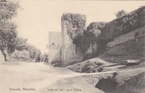 SPANIEN - Granada - Alhambra - Torres del Cadi y de la Cautiva